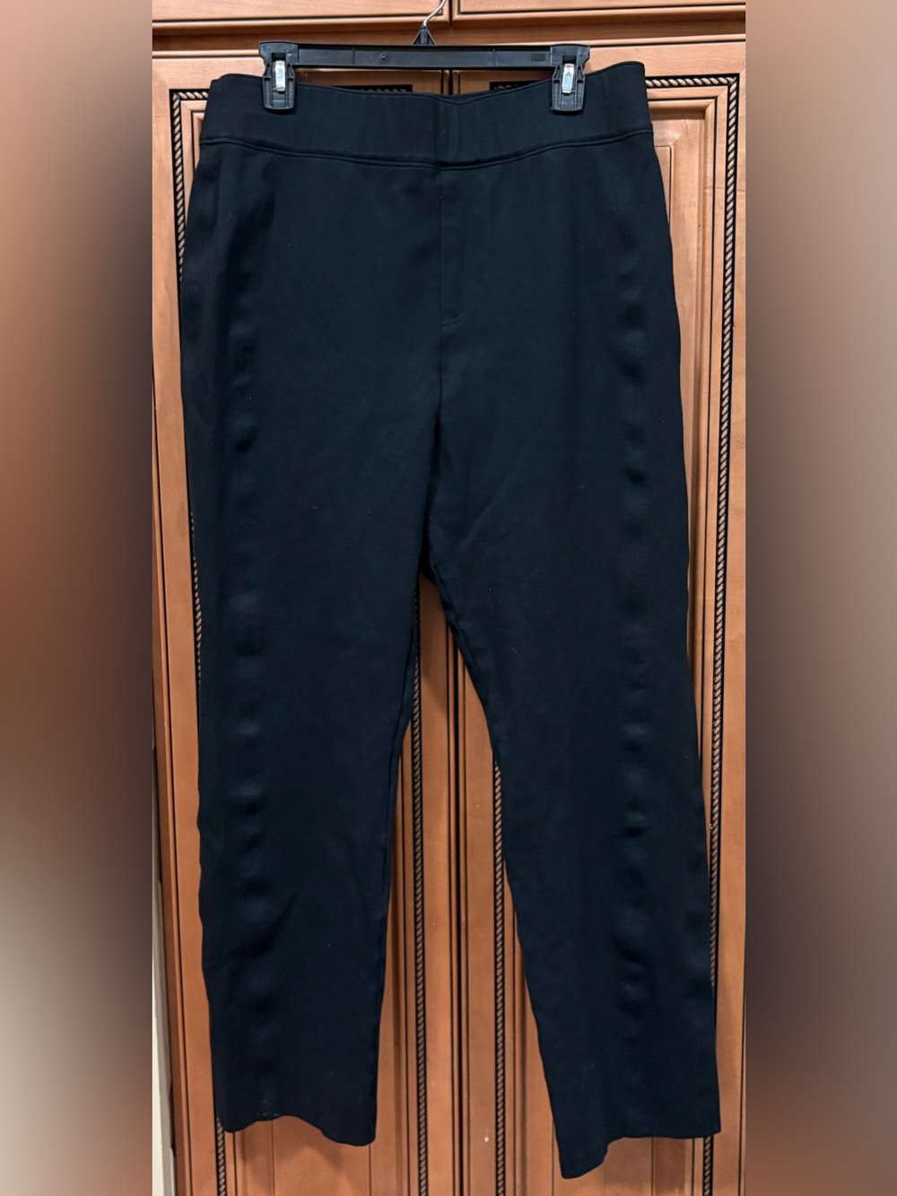 SPANX Plus 1X Black pull on firm control pant.